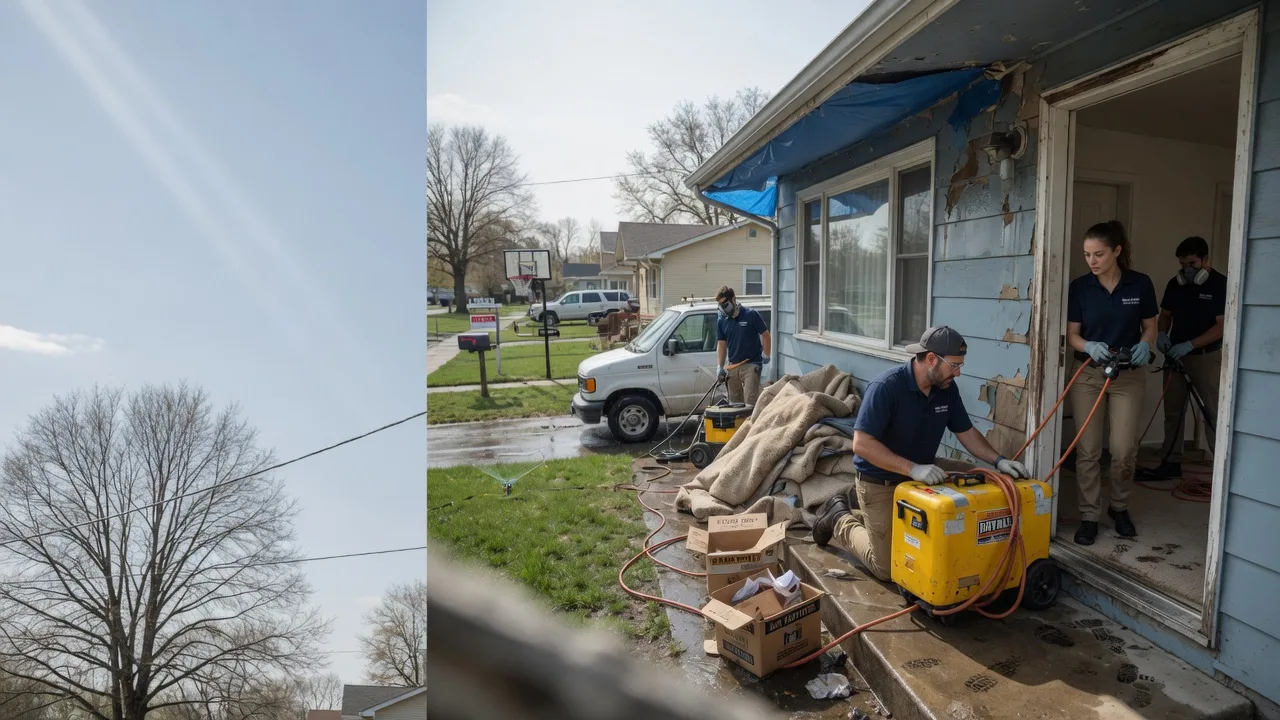 Basement Flood Cleanup in Bevier, MO near me